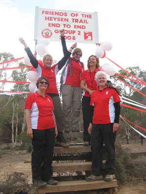 Finishing the Heysen Trail at Parachilna Gorge