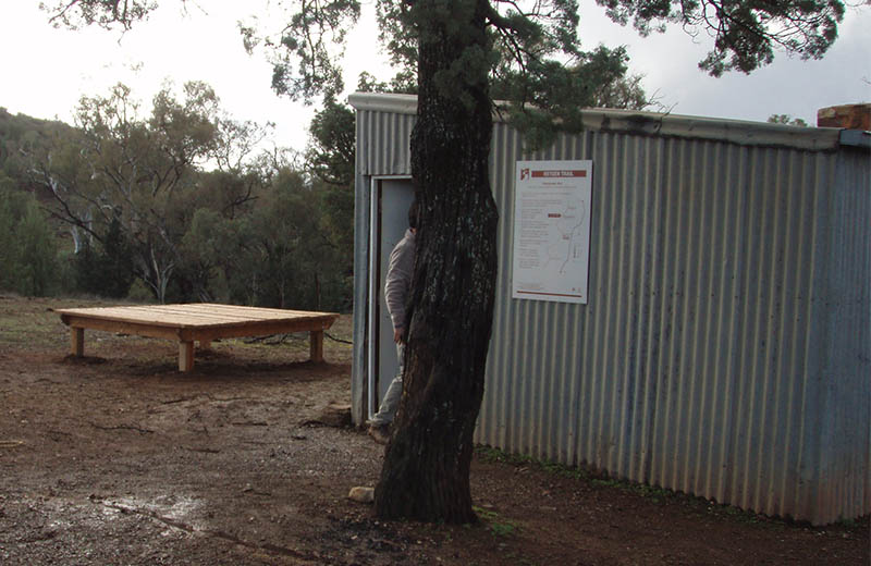 Multi-purpose camping platform