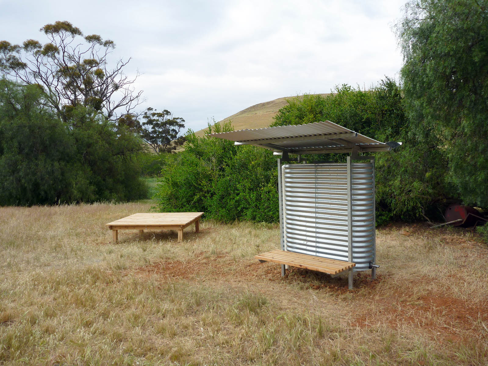 Tank and camping platform 2012.