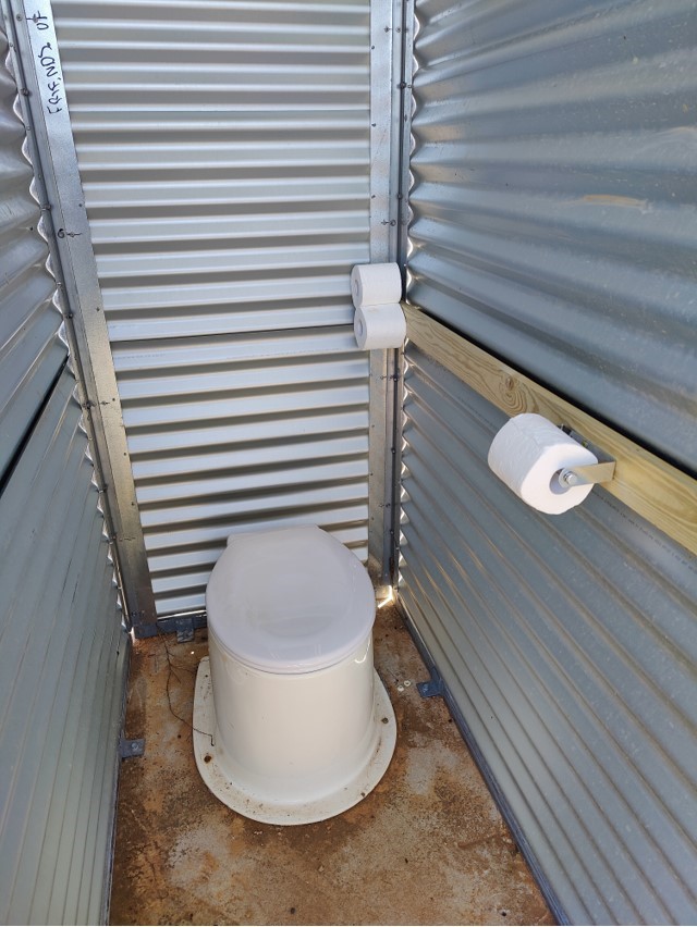 Interior with loo paper