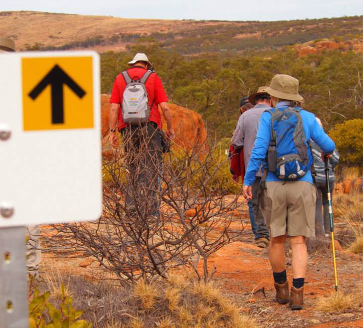 Opening of the Warren Bonython Walking Trail at Hiltaba Nature Reserve, Gawler Ranges