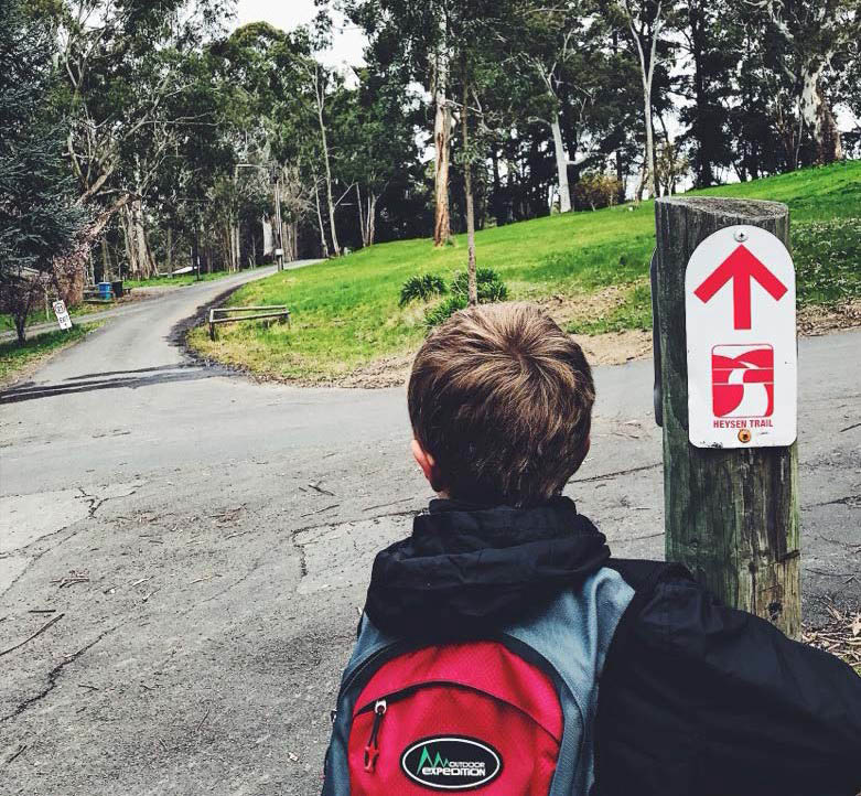 Last year we started walking the Heysen Trail as a family again, but this time with children of my own
