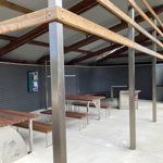 Shelter interior view